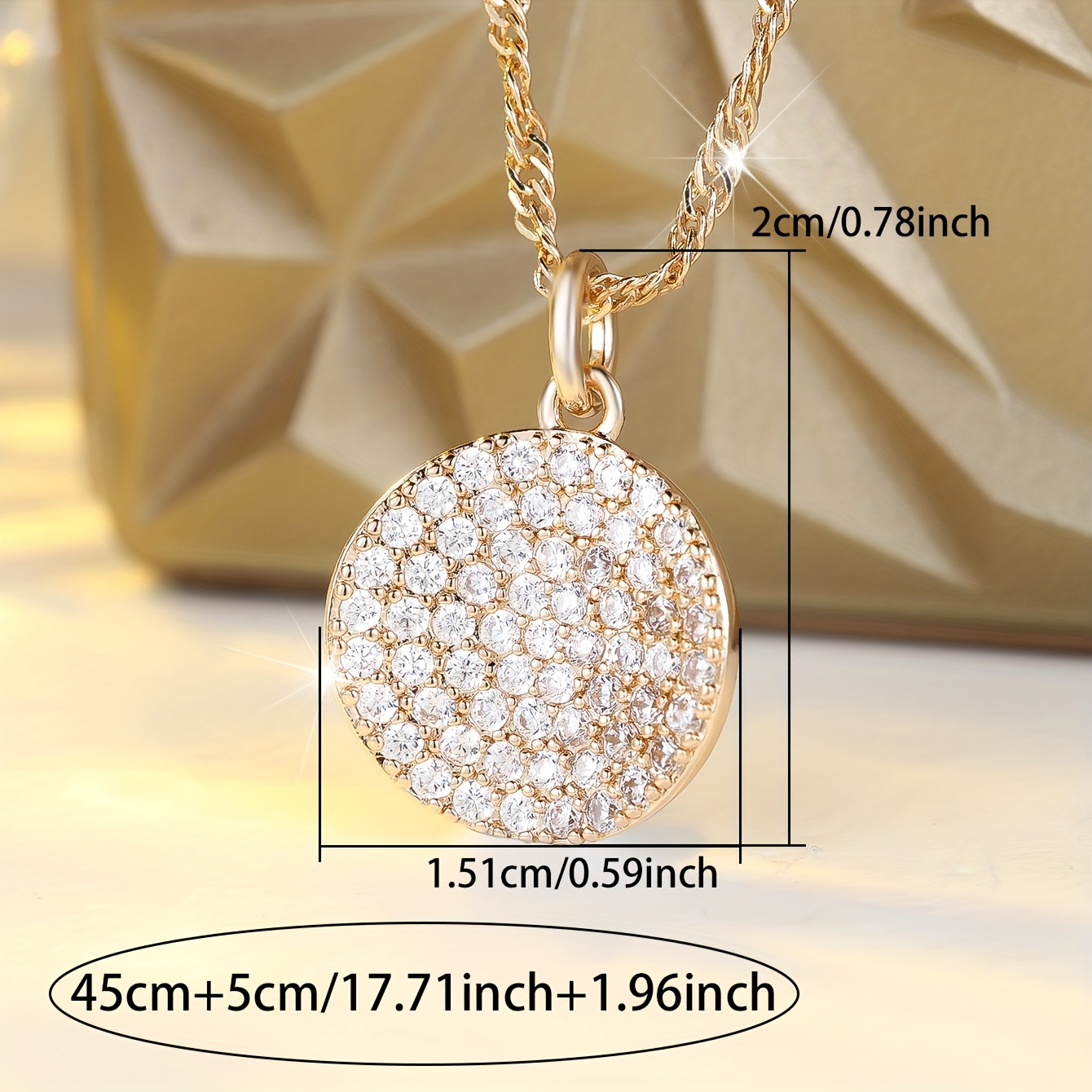 Exquisite Classic Design Pendant Necklace for Women